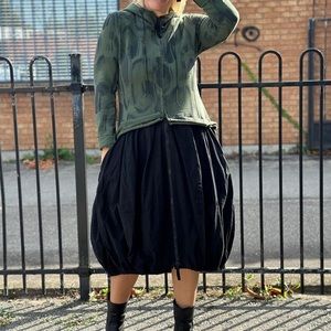 Grizas City Lights Cotton Coat Dress